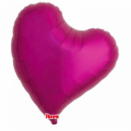 Ballon Mylar Coeur Sweet Magenta