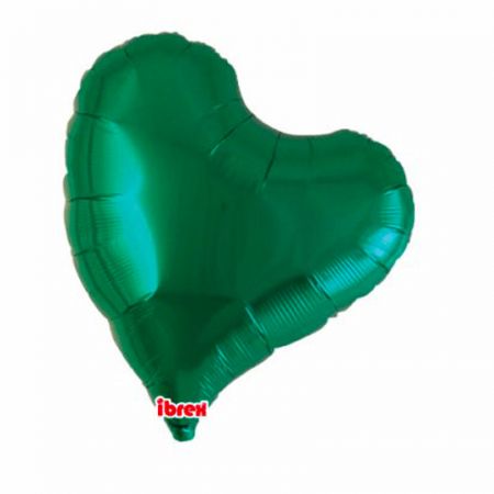 Ballon Mylar Coeur Sweet Vert