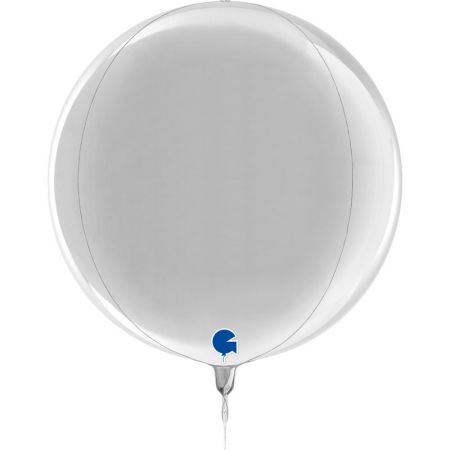 Ballon Globe Argent