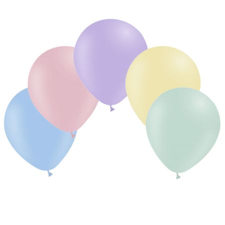 Ballon Assortiment pastel mat