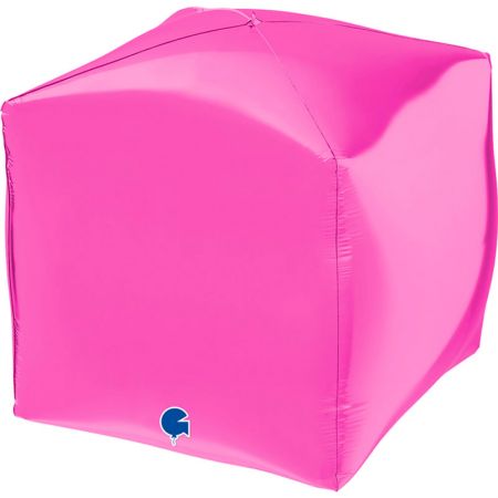 Ballon Cube 4D Fuschia