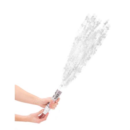 Canon à Confettis Blanc