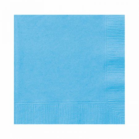 Serviette de table papier Bleu ciel