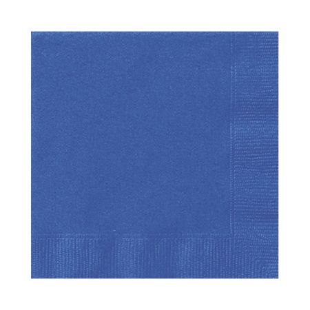 Serviette de table papier Bleu