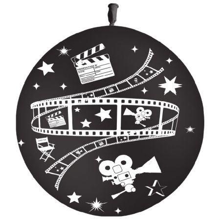 Ballon Géant Cinéma Noir