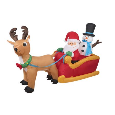 Traineau Noël Gonflable