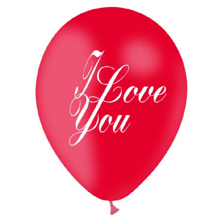 Ballon I love You Latex