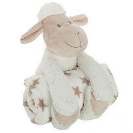 Doudou Mouton avec Plaid