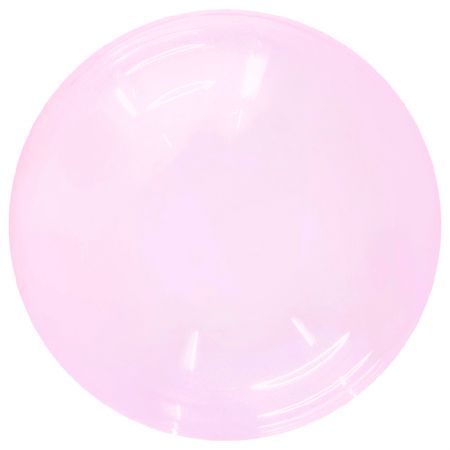 Ballon Bubble Crystal Pink