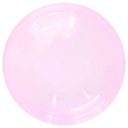 Ballon Bubble Crystal Pink