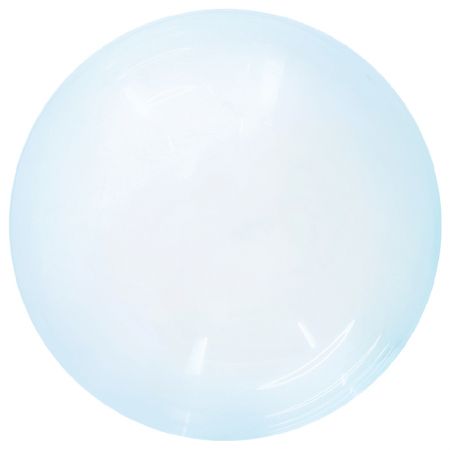 Ballon Bubble Crystal Blue