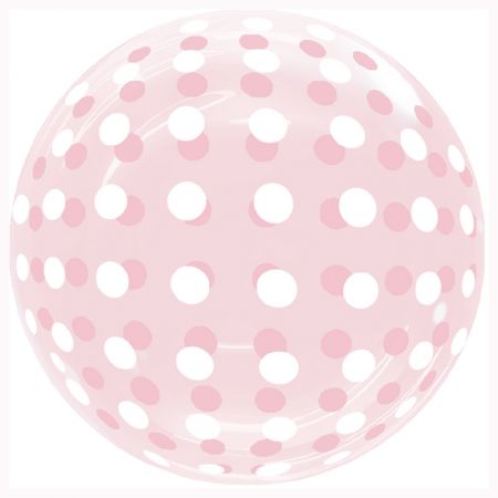 Ballon Bubble Dots Red