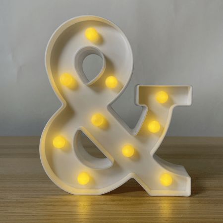 Esperluette Lumineuse LED 25cm