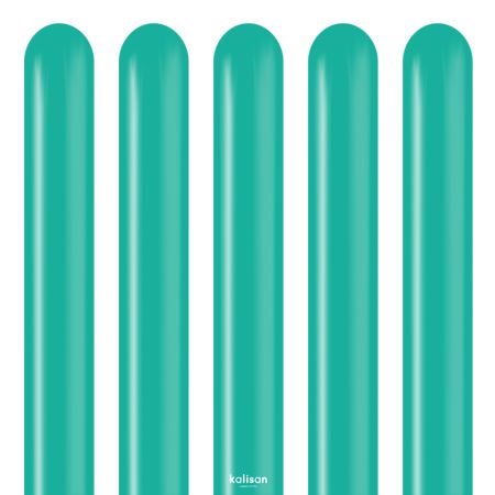 Ballons à Sculpter Tuqrquoise (Teal) Kalisan