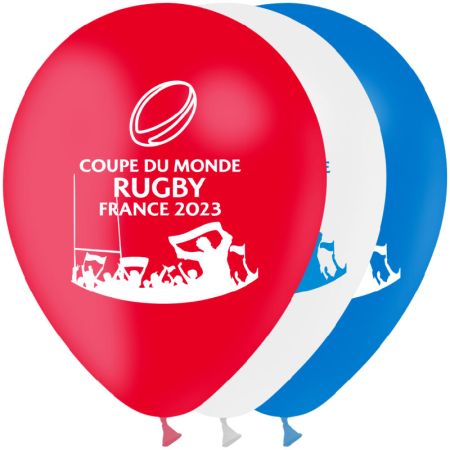 Ballon Coupe du Monde Rugby par 10