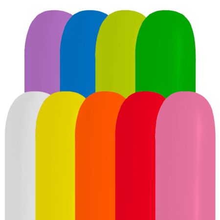 Ballons à modeler assortis 350Q