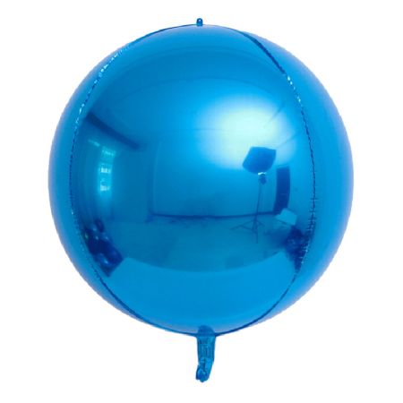 Ballon Orbz Sphérique Bleu Roy