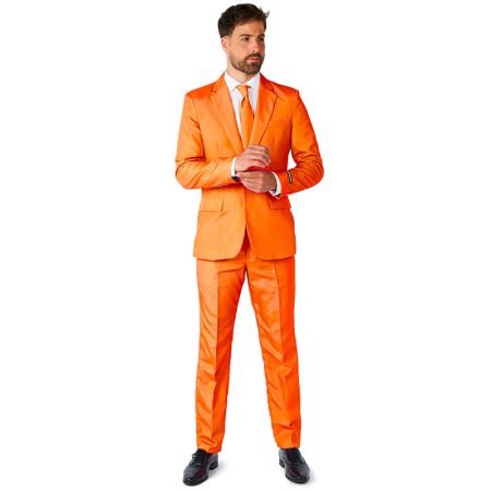 Costume Homme Orange Suitmeister