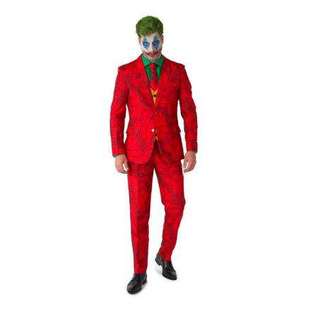 Costume Homme Joker Rouge Suitmeister