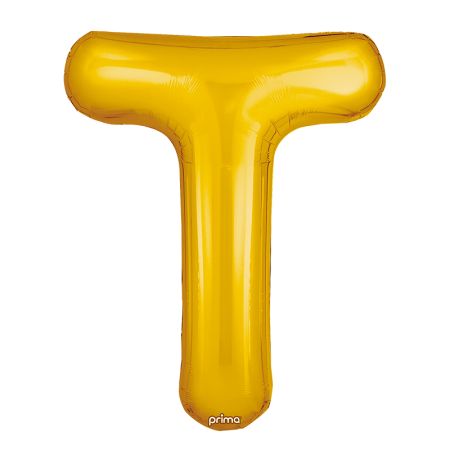 Ballon aluminium T Gold Prima par 2