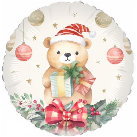 Ballon Christmas Teddy Bear