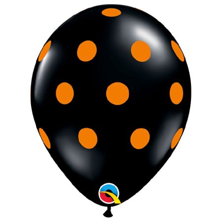 Ballon Halloween à pois