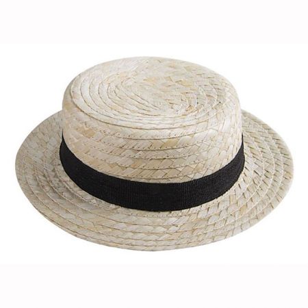 Chapeau paille canotier