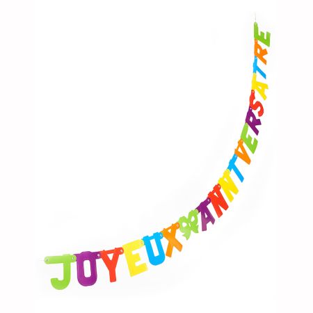 Guirlande Lettres "Joyeux Anniversaire"