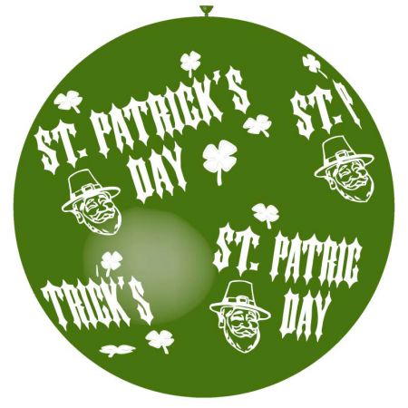 Ballon géant St Patrick