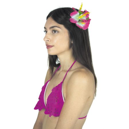 Barette fleur Hawaïenne