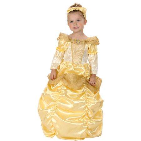 Déguisement baby Luxe Princesse Jaune