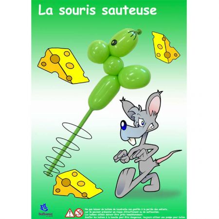 Ballons à modeler kit souris