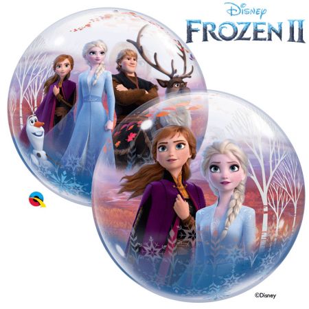 Ballon Reine des Neiges Bubble