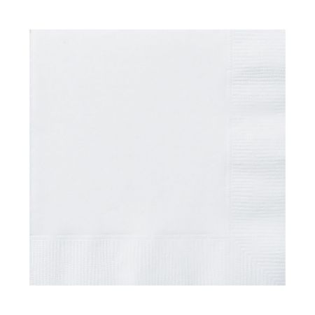 Serviette de table papier Blanche