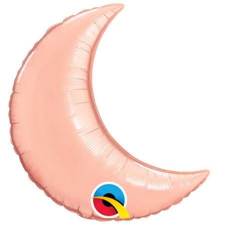Ballon Mylar Lune rose gold
