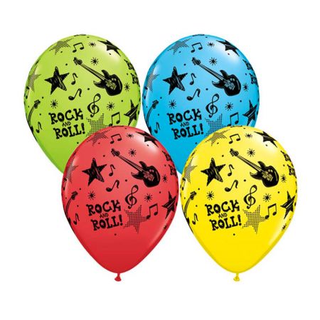 Ballon Rock'n Roll qualatex