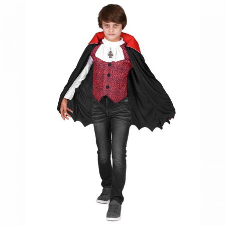 Déguisement Dracula Rouge Enfant