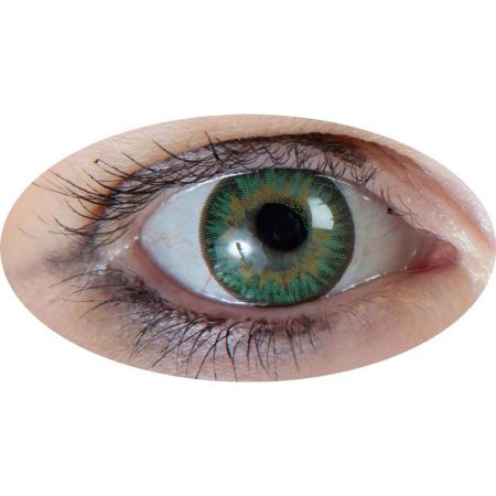 Lentilles de contact fantaisie Iris vert