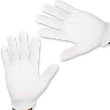 Gants Blancs courts enfant