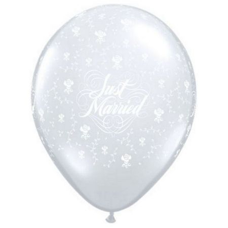 Ballon Just Married Qualatex