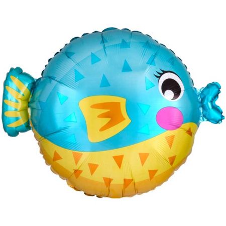 Ballon Mylar Poisson boule