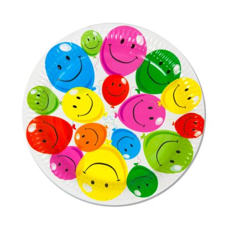 Assiette smile par 6