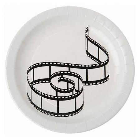 Assiette Cinéma pellicule