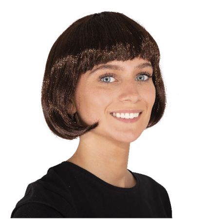 Perruque Adulte Cabaret Marron