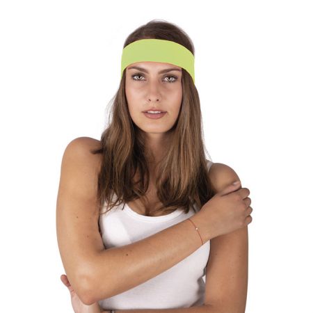 Bandeau élastique pour cheveux couleur vert