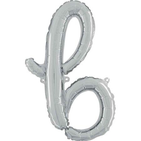 Ballon aluminium B Script