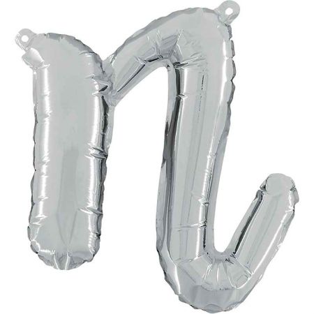 Ballon aluminium N Script