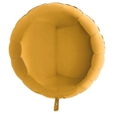 Ballon Mylar Rond Or