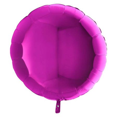 Ballon Mylar Rond Violet