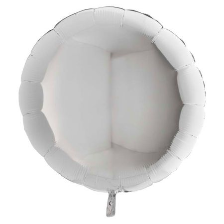 Ballon Mylar Rond Argent